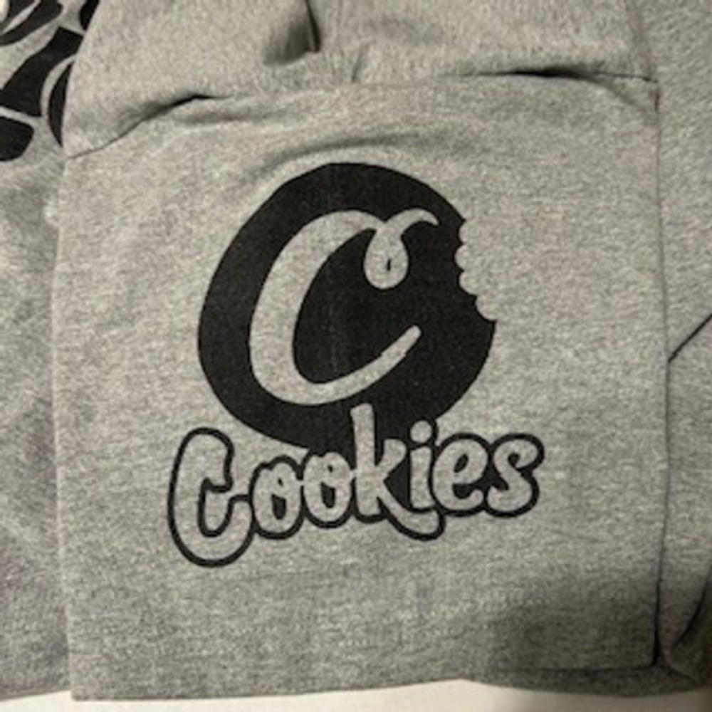 Cookies Logo Black Tee + Gray Tee Bundle XL – Streetwear Duo - Picture 13 of 16